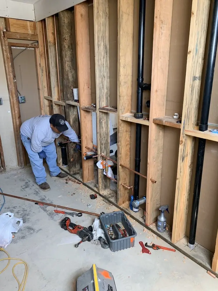 Commercial rough-in plumbing for Water Heater Replacement in Saint Michael